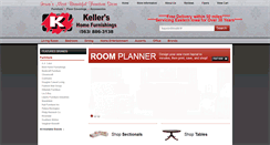 Desktop Screenshot of kellerhomefurnishings.com